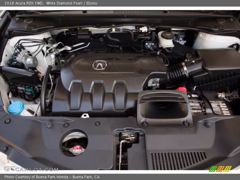  2018 RDX FWD Engine - 3.5 Liter SOHC 24-Valve i-VTEC V6