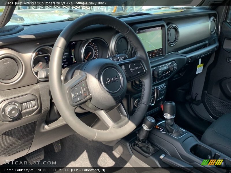 Sting-Gray / Black 2021 Jeep Wrangler Unlimited Willys 4x4