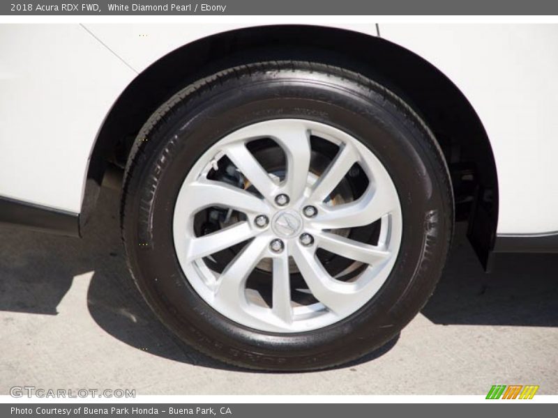 White Diamond Pearl / Ebony 2018 Acura RDX FWD