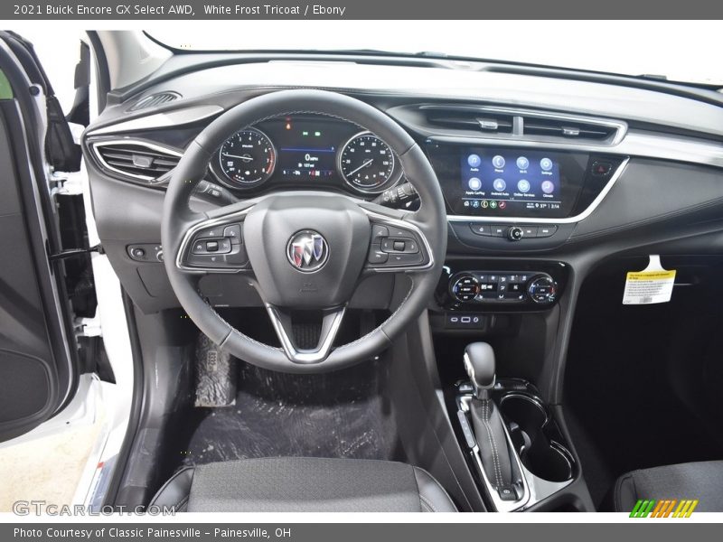White Frost Tricoat / Ebony 2021 Buick Encore GX Select AWD