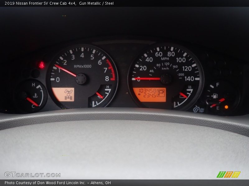 Gun Metallic / Steel 2019 Nissan Frontier SV Crew Cab 4x4