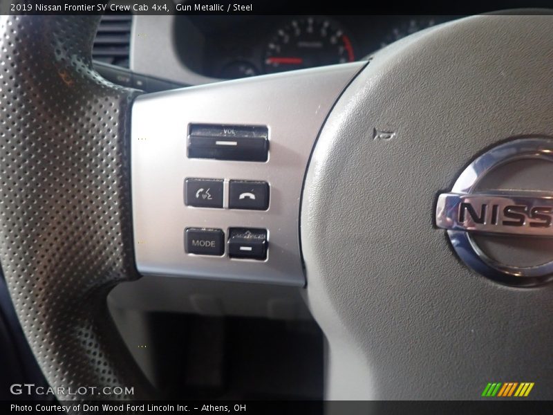 Gun Metallic / Steel 2019 Nissan Frontier SV Crew Cab 4x4