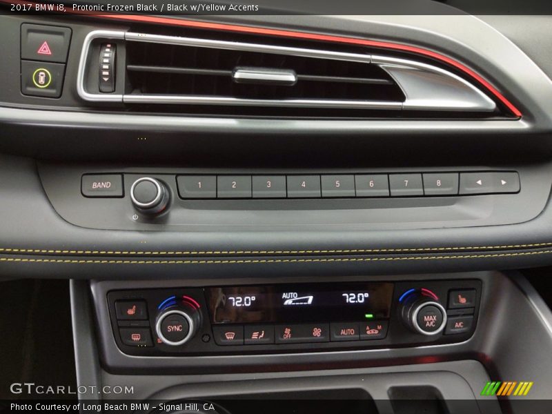 Controls of 2017 i8 
