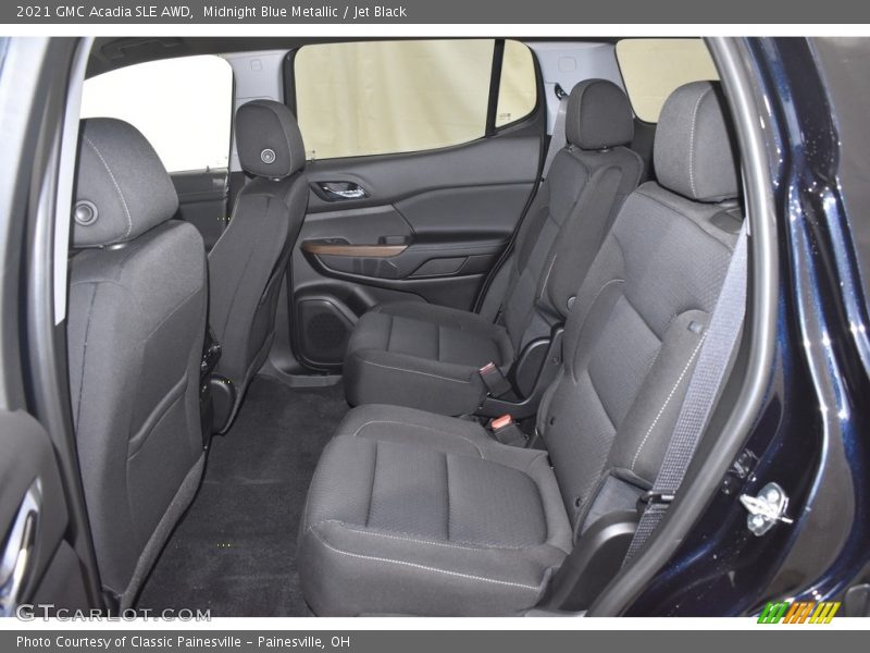 Midnight Blue Metallic / Jet Black 2021 GMC Acadia SLE AWD