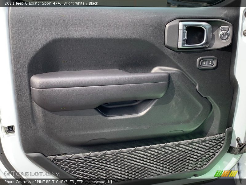 Bright White / Black 2021 Jeep Gladiator Sport 4x4