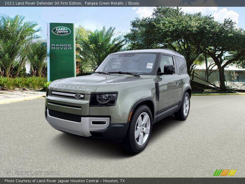Pangea Green Metallic / Ebony 2021 Land Rover Defender 90 First Edition