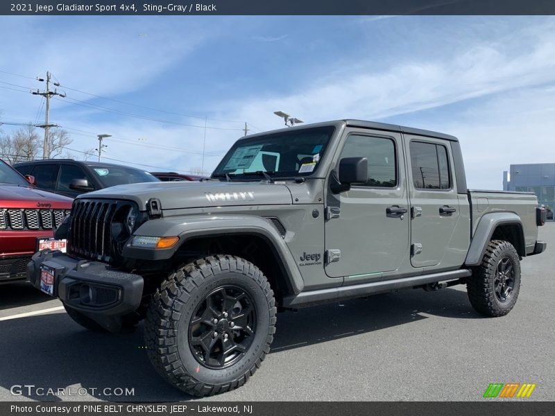 Sting-Gray / Black 2021 Jeep Gladiator Sport 4x4