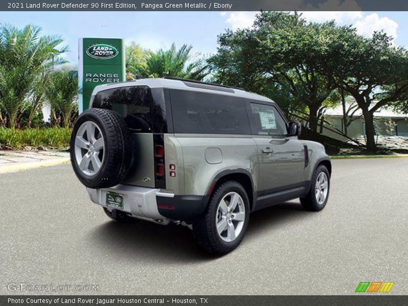 Pangea Green Metallic / Ebony 2021 Land Rover Defender 90 First Edition