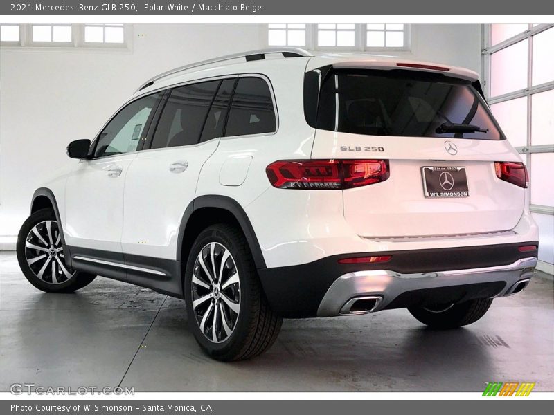 Polar White / Macchiato Beige 2021 Mercedes-Benz GLB 250