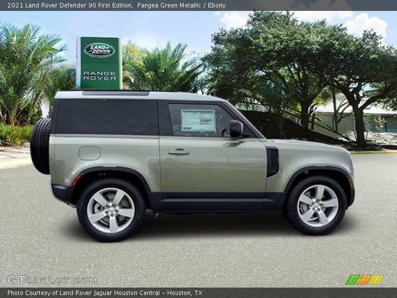 Pangea Green Metallic / Ebony 2021 Land Rover Defender 90 First Edition