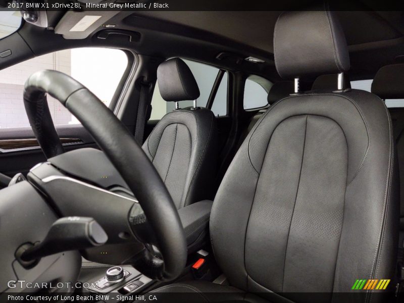 Mineral Grey Metallic / Black 2017 BMW X1 xDrive28i