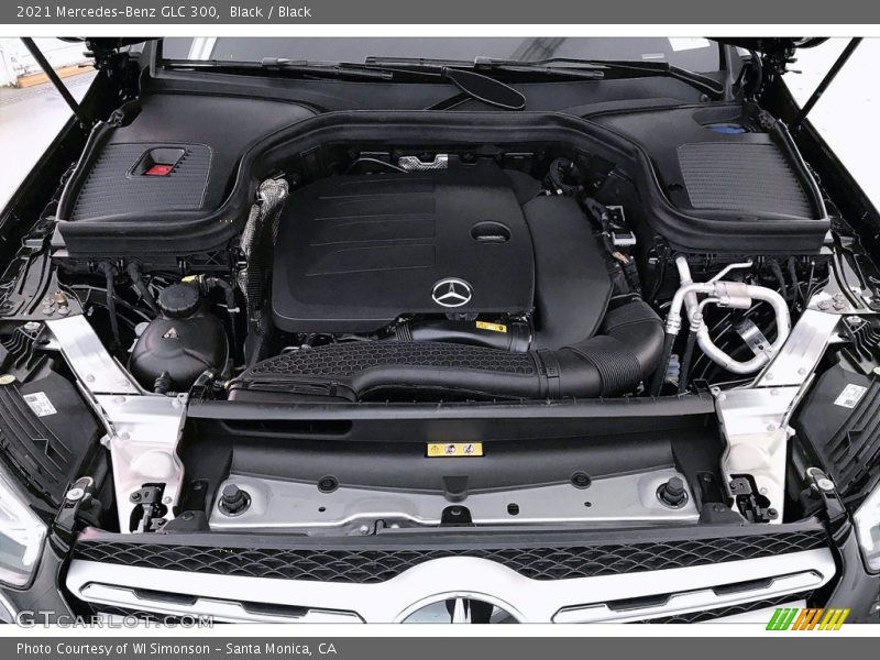 Black / Black 2021 Mercedes-Benz GLC 300