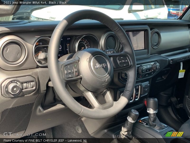 Black / Black 2021 Jeep Wrangler Willys 4x4