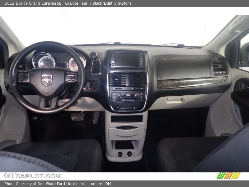 Granite Pearl / Black/Light Graystone 2019 Dodge Grand Caravan SE