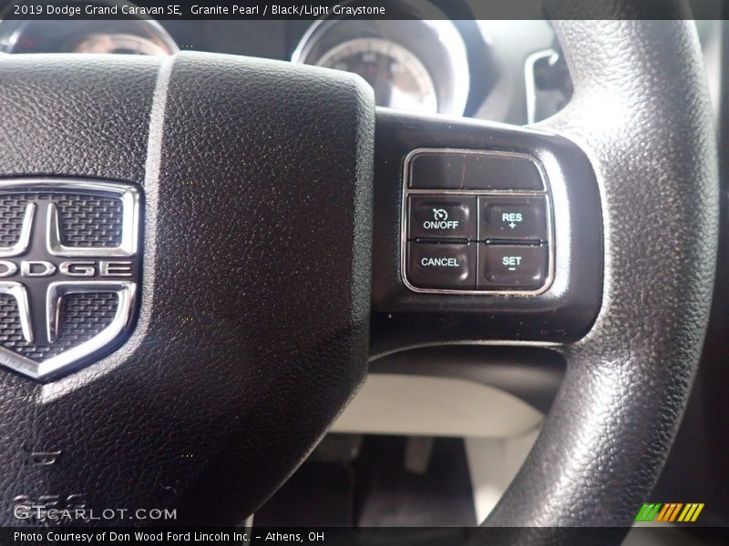 Granite Pearl / Black/Light Graystone 2019 Dodge Grand Caravan SE
