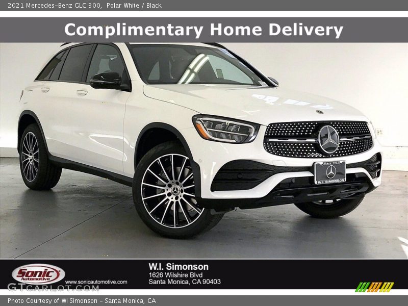 Polar White / Black 2021 Mercedes-Benz GLC 300