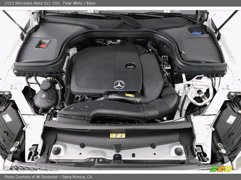 Polar White / Black 2021 Mercedes-Benz GLC 300