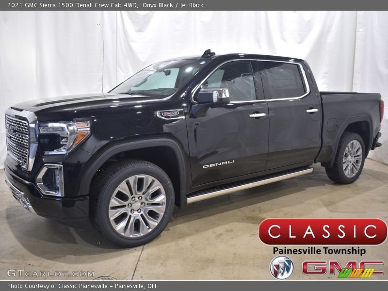Onyx Black / Jet Black 2021 GMC Sierra 1500 Denali Crew Cab 4WD