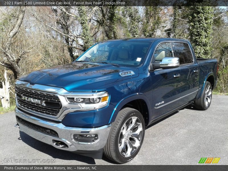 Patriot Blue Pearl / Indigo/Frost 2021 Ram 1500 Limited Crew Cab 4x4