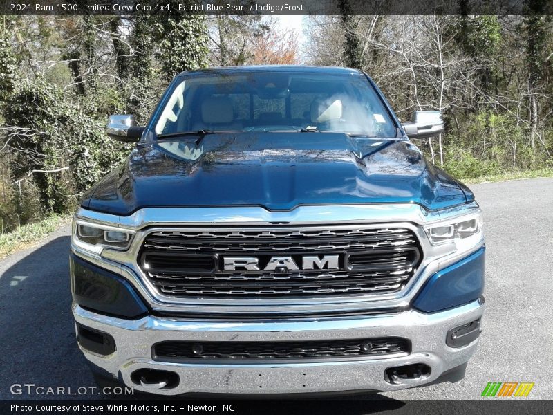 Patriot Blue Pearl / Indigo/Frost 2021 Ram 1500 Limited Crew Cab 4x4