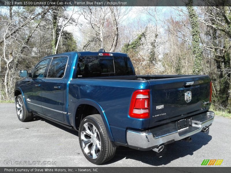 Patriot Blue Pearl / Indigo/Frost 2021 Ram 1500 Limited Crew Cab 4x4