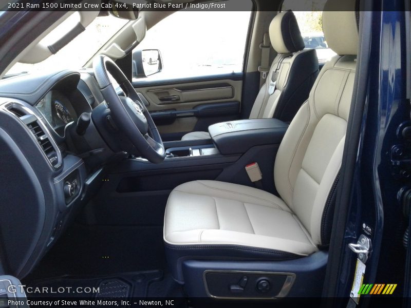 Front Seat of 2021 1500 Limited Crew Cab 4x4