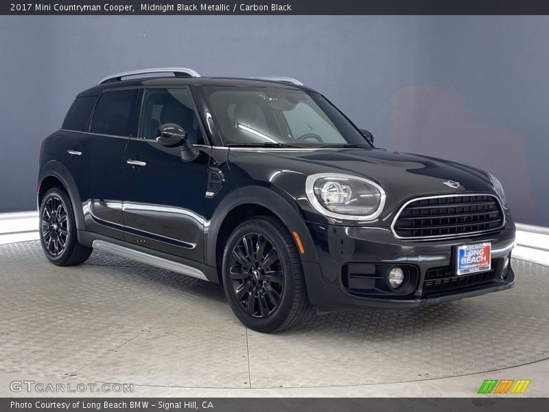Midnight Black Metallic / Carbon Black 2017 Mini Countryman Cooper