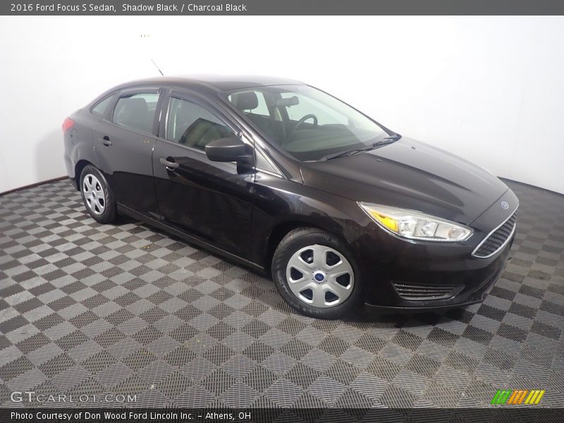 Shadow Black / Charcoal Black 2016 Ford Focus S Sedan