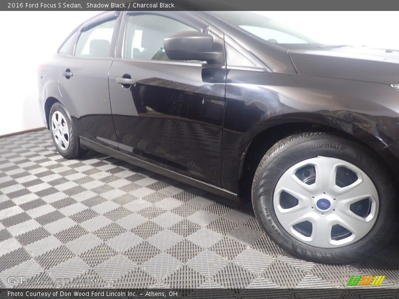 Shadow Black / Charcoal Black 2016 Ford Focus S Sedan