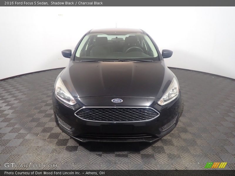 Shadow Black / Charcoal Black 2016 Ford Focus S Sedan