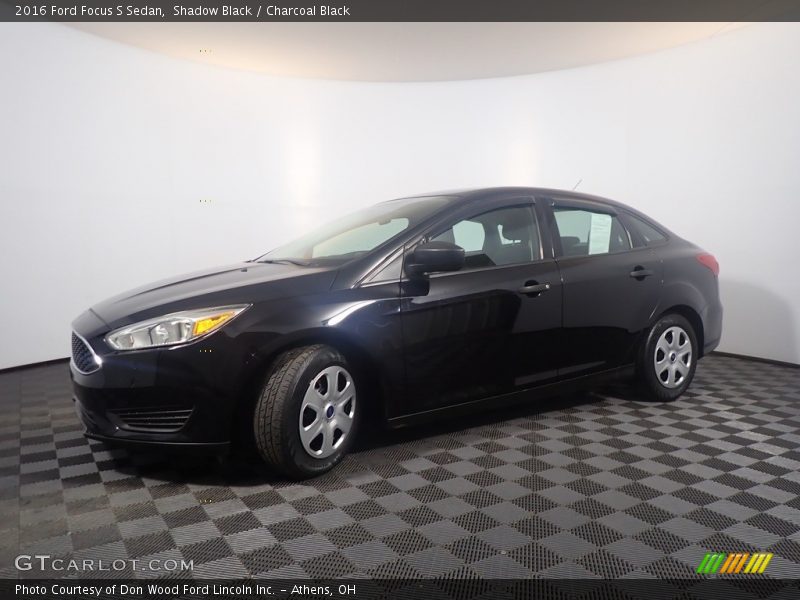 Shadow Black / Charcoal Black 2016 Ford Focus S Sedan