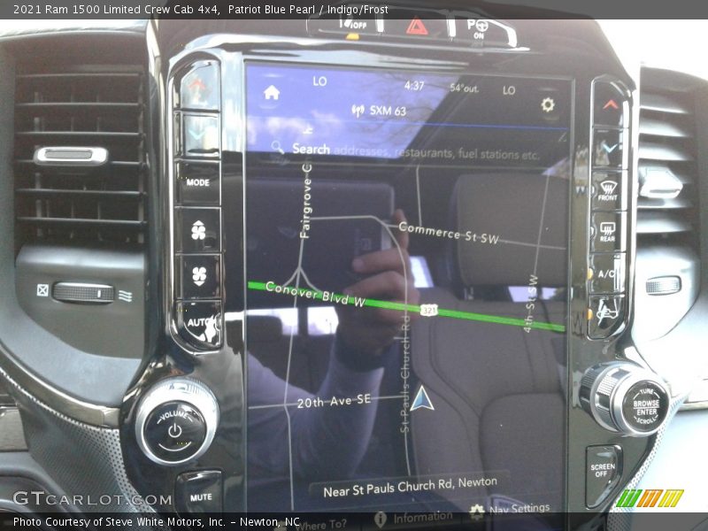 Patriot Blue Pearl / Indigo/Frost 2021 Ram 1500 Limited Crew Cab 4x4
