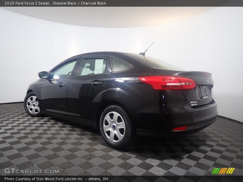 Shadow Black / Charcoal Black 2016 Ford Focus S Sedan