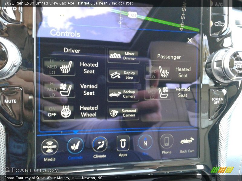 Patriot Blue Pearl / Indigo/Frost 2021 Ram 1500 Limited Crew Cab 4x4