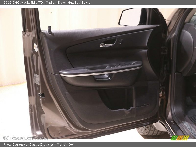 Medium Brown Metallic / Ebony 2012 GMC Acadia SLE AWD