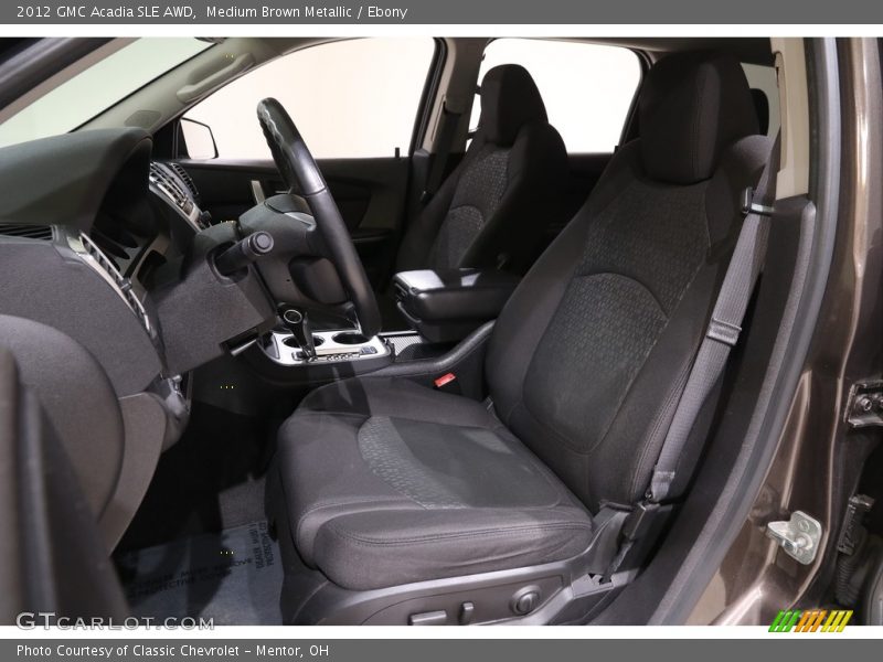 Medium Brown Metallic / Ebony 2012 GMC Acadia SLE AWD