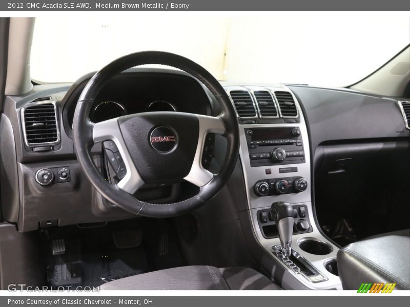 Medium Brown Metallic / Ebony 2012 GMC Acadia SLE AWD