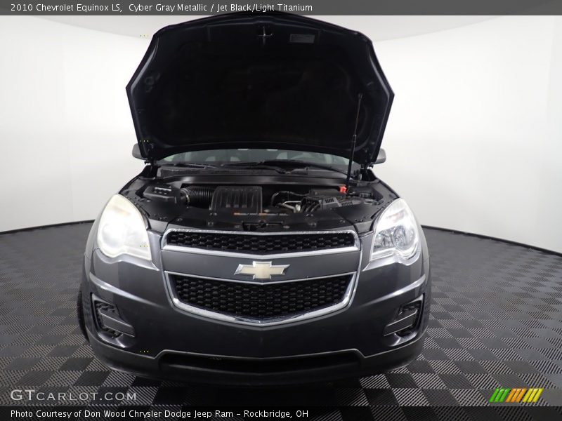 Cyber Gray Metallic / Jet Black/Light Titanium 2010 Chevrolet Equinox LS