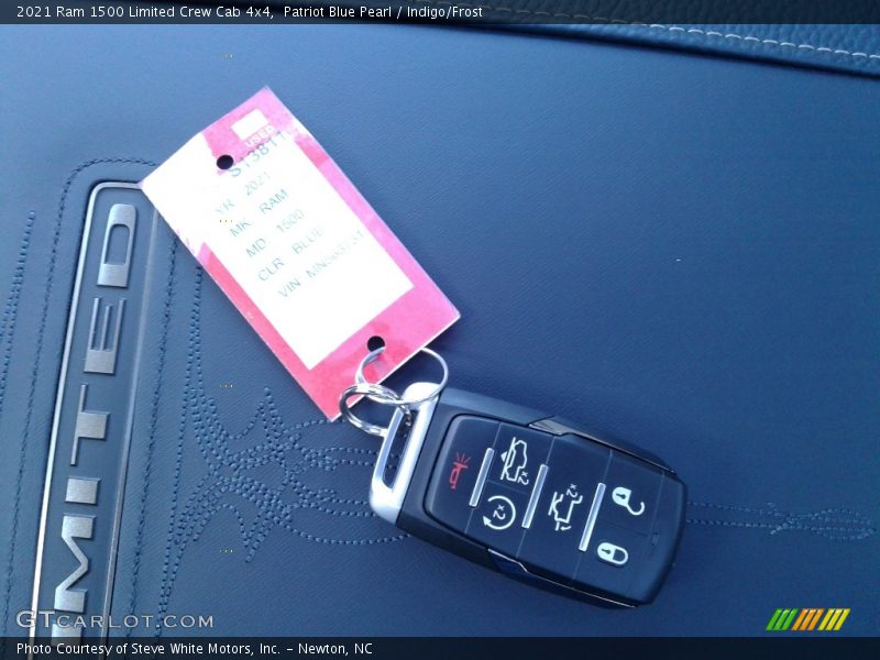 Patriot Blue Pearl / Indigo/Frost 2021 Ram 1500 Limited Crew Cab 4x4