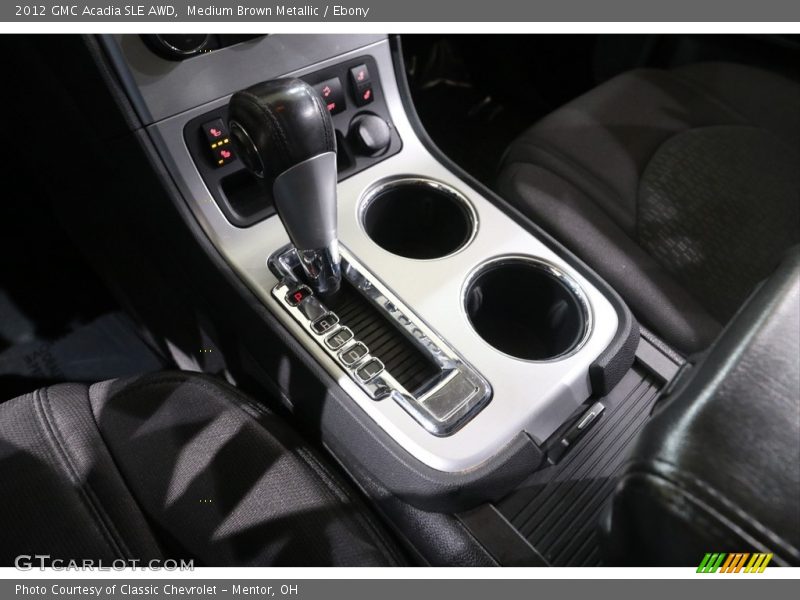 Medium Brown Metallic / Ebony 2012 GMC Acadia SLE AWD
