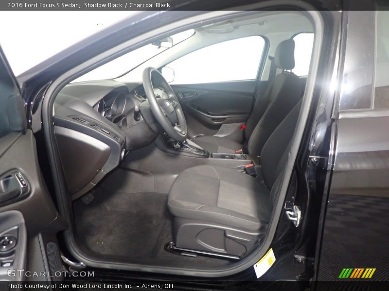 Shadow Black / Charcoal Black 2016 Ford Focus S Sedan