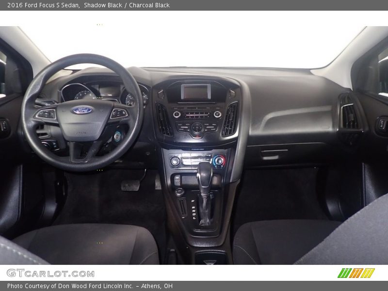 Shadow Black / Charcoal Black 2016 Ford Focus S Sedan