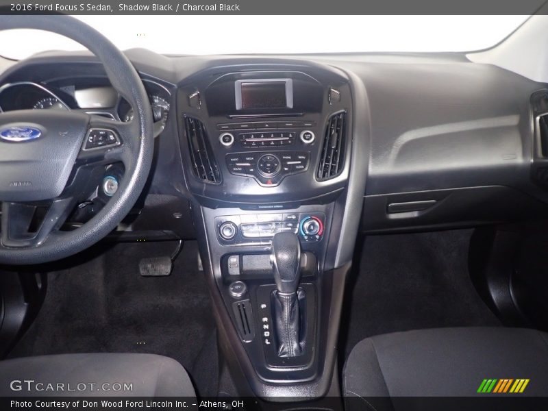 Shadow Black / Charcoal Black 2016 Ford Focus S Sedan