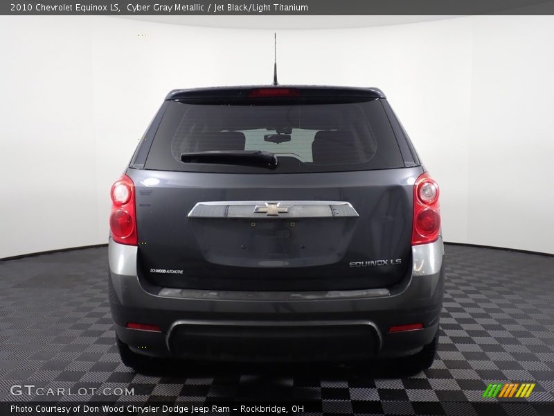 Cyber Gray Metallic / Jet Black/Light Titanium 2010 Chevrolet Equinox LS