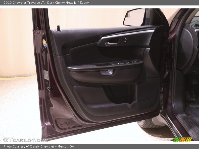 Dark Cherry Metallic / Ebony 2010 Chevrolet Traverse LT