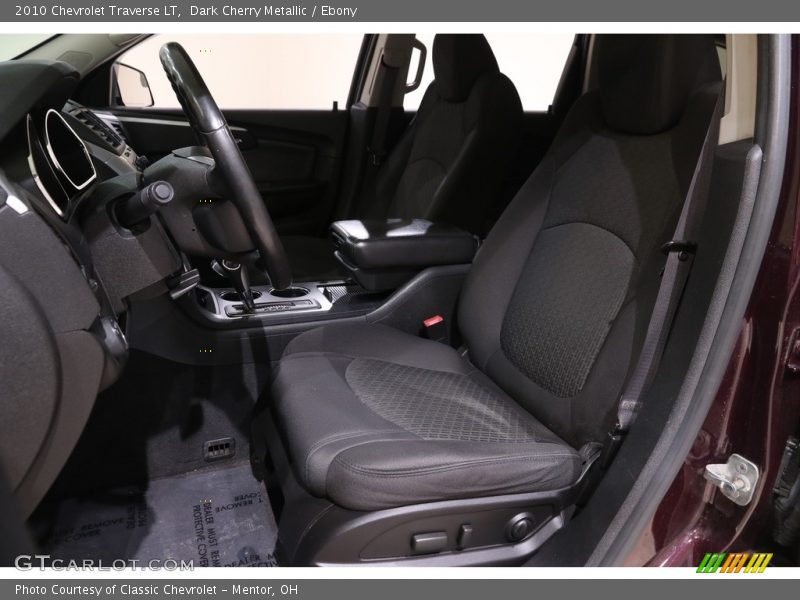 Dark Cherry Metallic / Ebony 2010 Chevrolet Traverse LT
