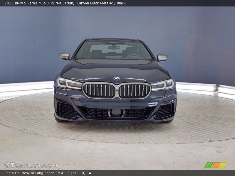 Carbon Black Metallic / Black 2021 BMW 5 Series M550i xDrive Sedan