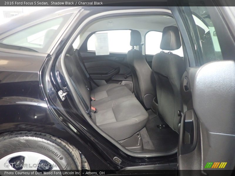 Shadow Black / Charcoal Black 2016 Ford Focus S Sedan