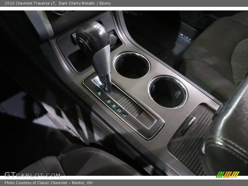 Dark Cherry Metallic / Ebony 2010 Chevrolet Traverse LT