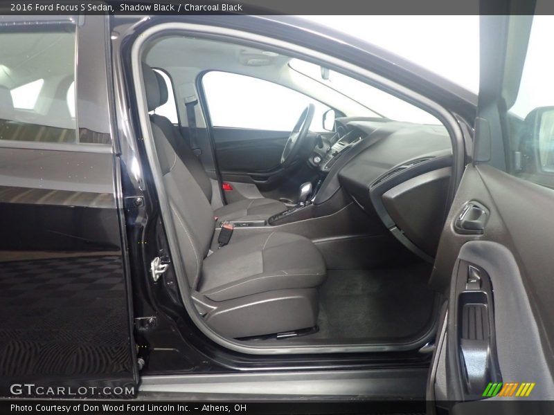 Shadow Black / Charcoal Black 2016 Ford Focus S Sedan